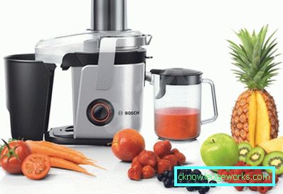 Juicer for hard frukt og grønnsaker Juicer for hard frukt og grønnsaker