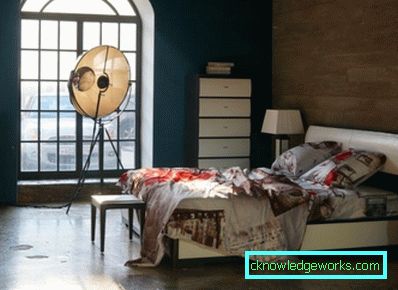 Loft-stil soverom