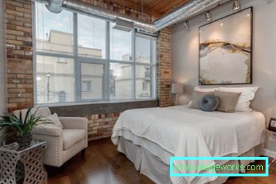 Loft-stil soverom