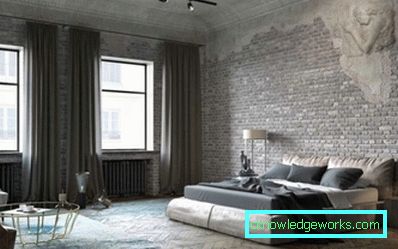Loft-stil soverom