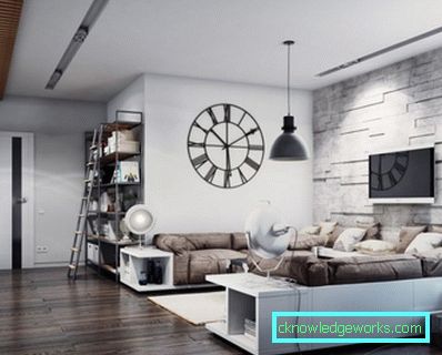 451-soverom i loft stil - 50 bilder