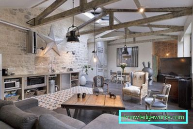 451-soverom i loft stil - 50 bilder