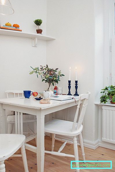 Smal kjøkkenbord Smal kjøkkenbord